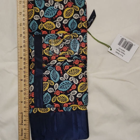 Vera Bradley "Happy Snails" Wallet - Picture 2 of 7